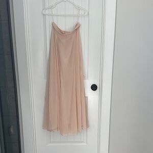 Lucy Paris Cream A-Line Skirt